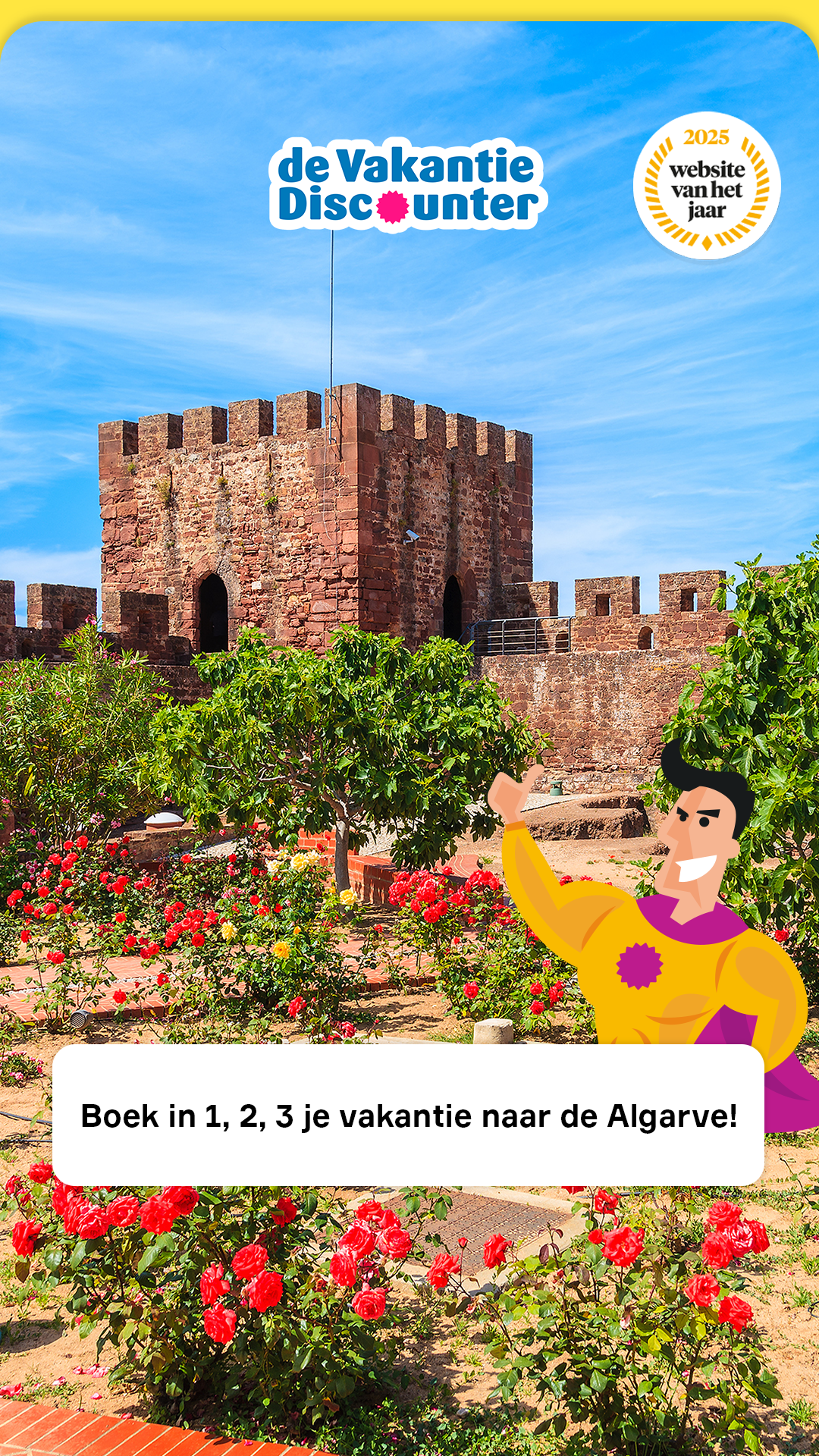 de VakantieDiscounter Facebook ad