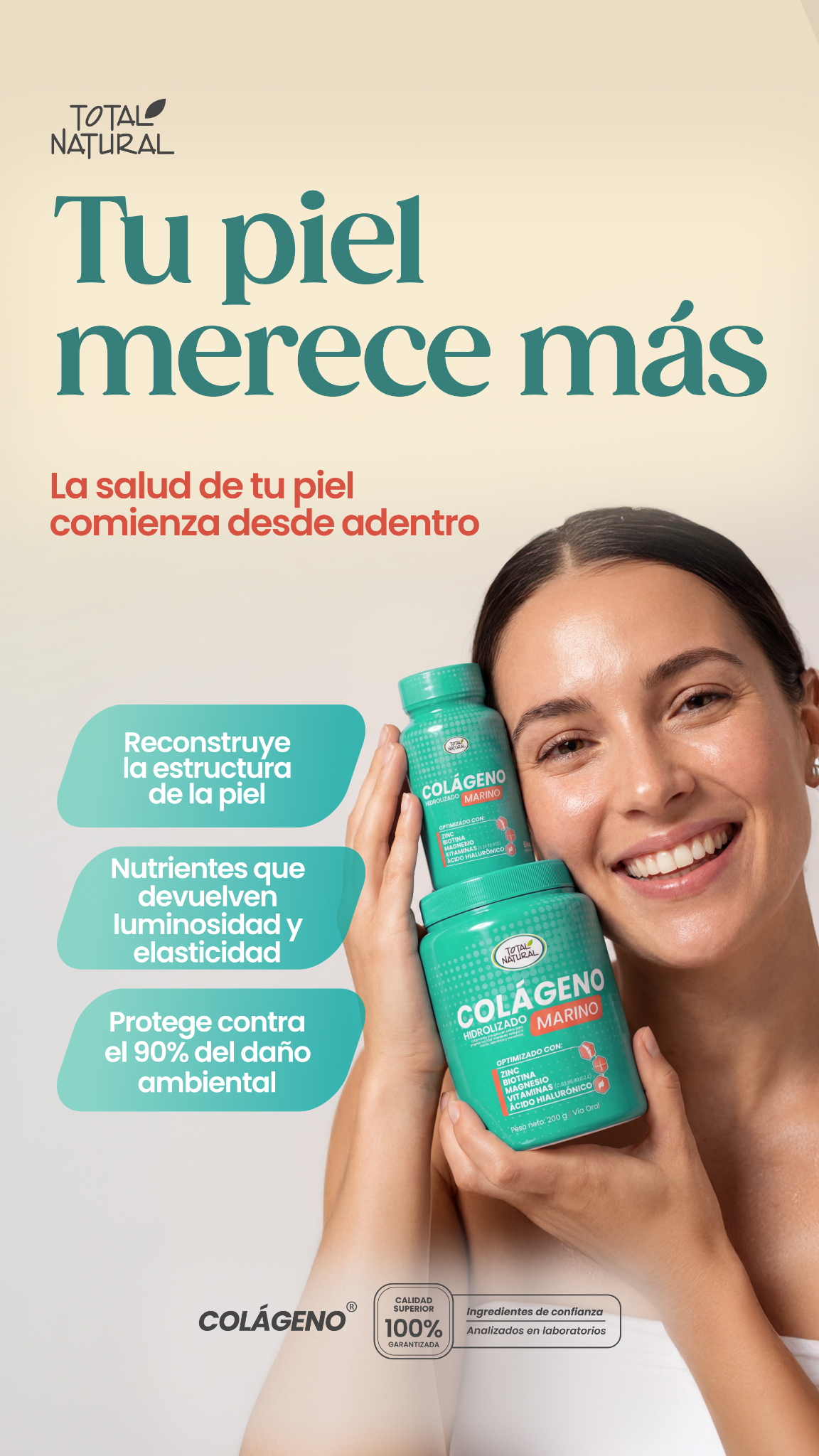 Total Natural Costa Rica Oficial Facebook ad from Apr 22, 2026