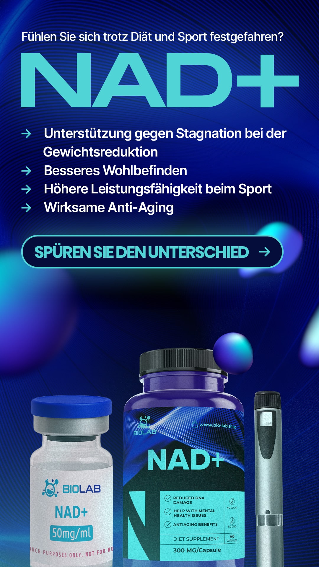 Biolabshop Facebook ad