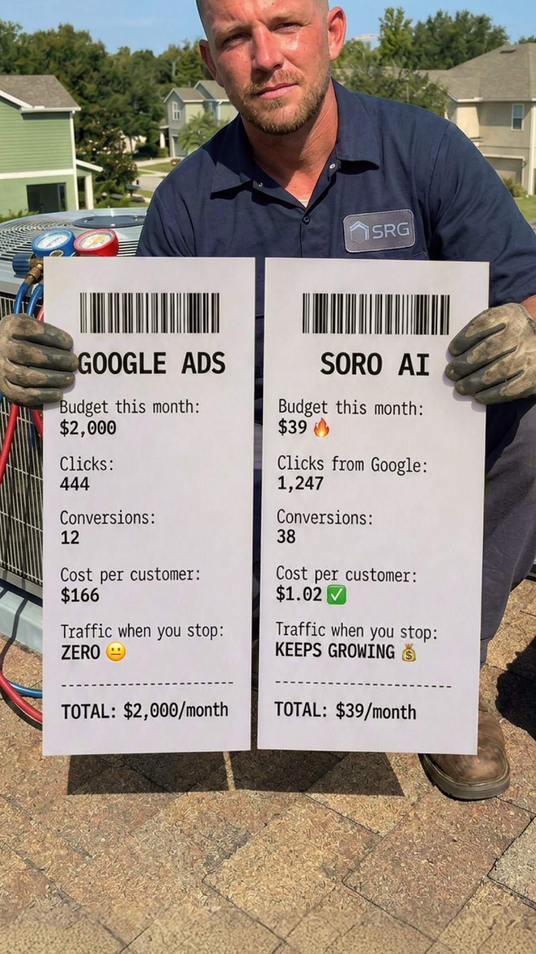 Soro SEO Facebook ad