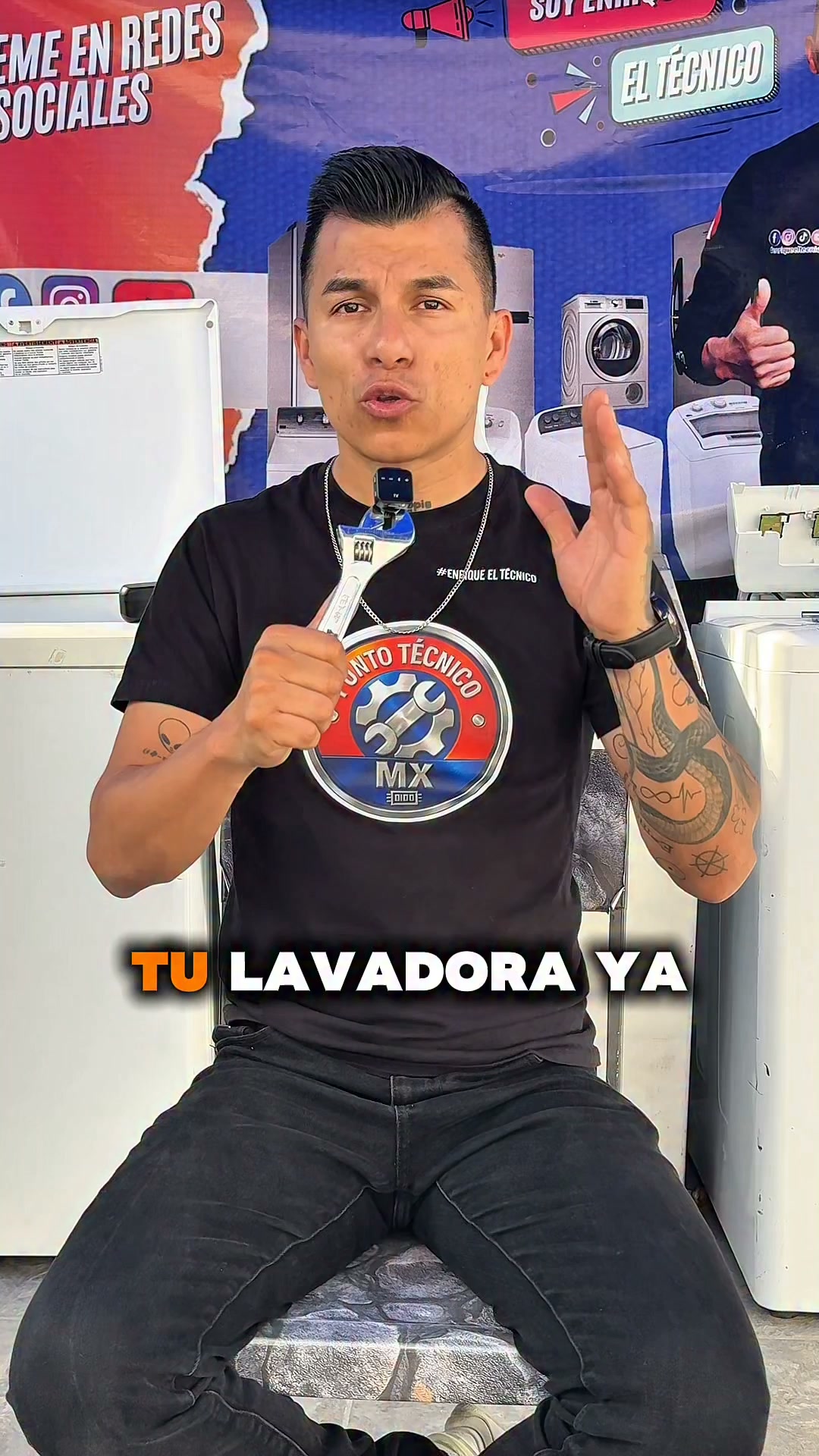 Punto técnico mx Facebook ad: ¿Tu lavadora ya no lava bien?