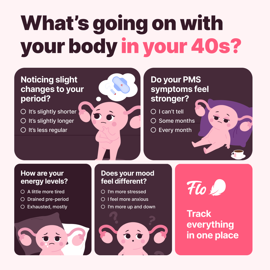 Flo App Facebook ad