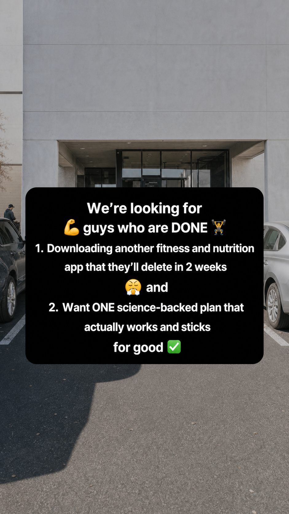 Built With Science Facebook ad