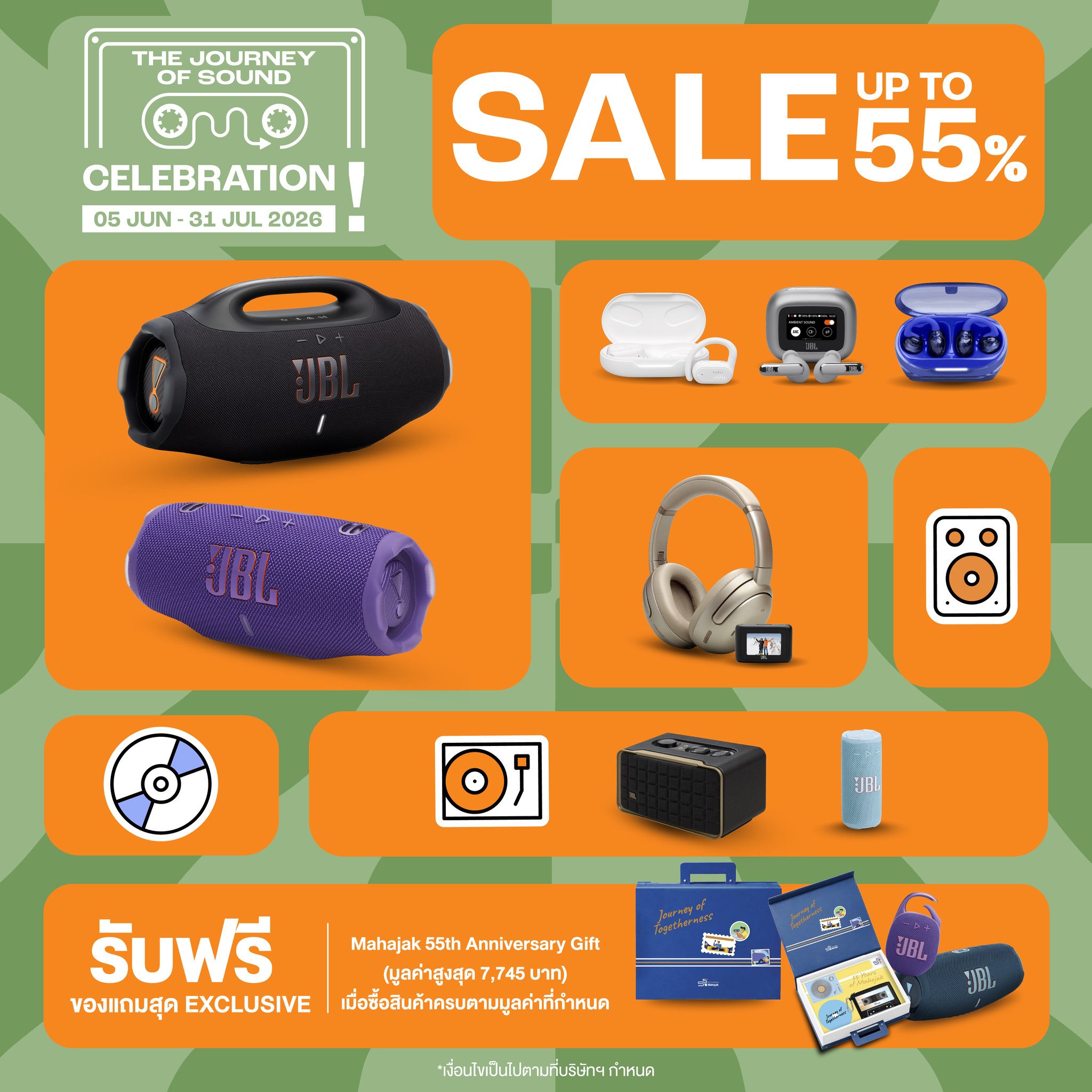 JBL Thailand Facebook ad: The Journey of Sound Celebration | JBL Headphones…