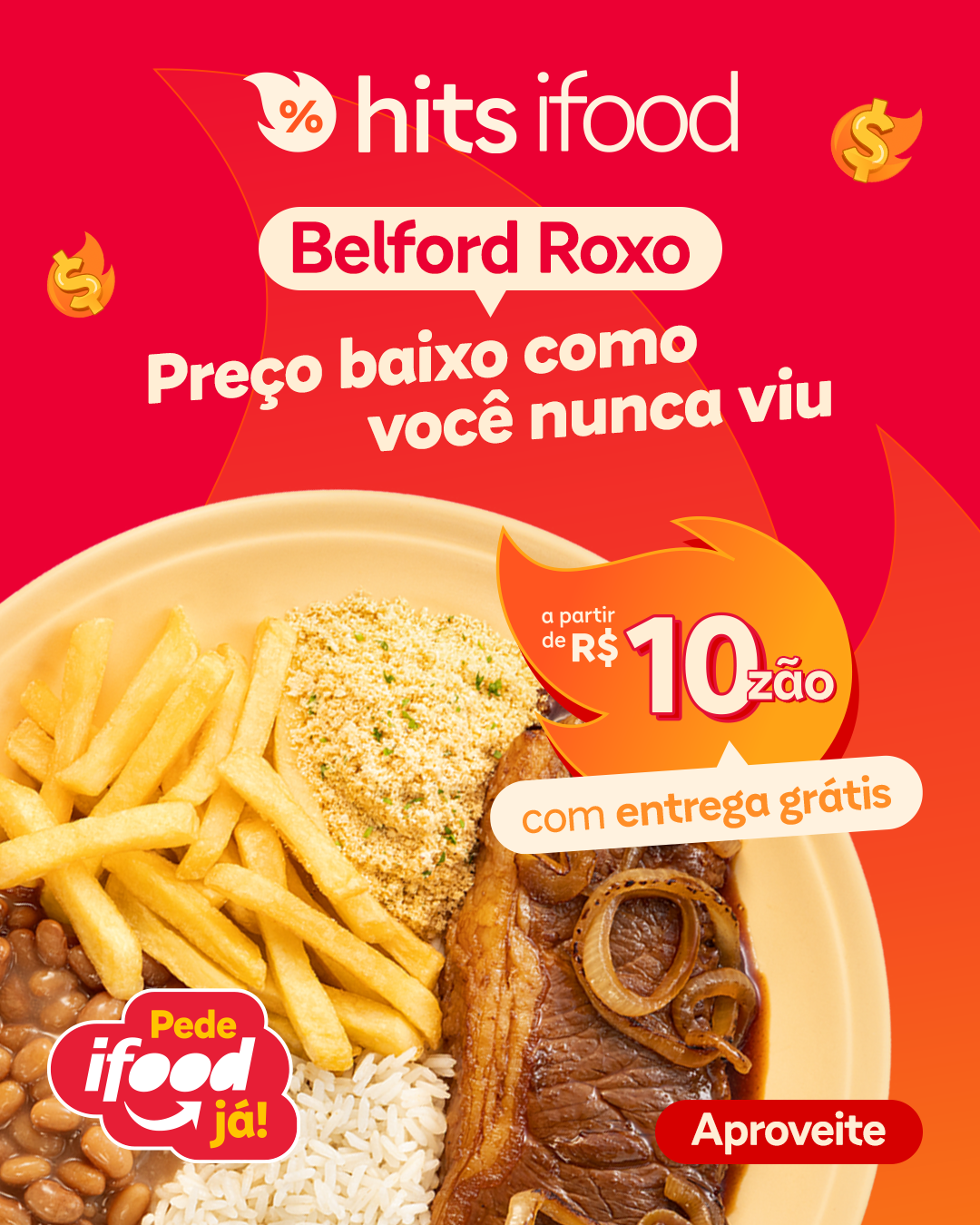 IFood Litoral Facebook ad