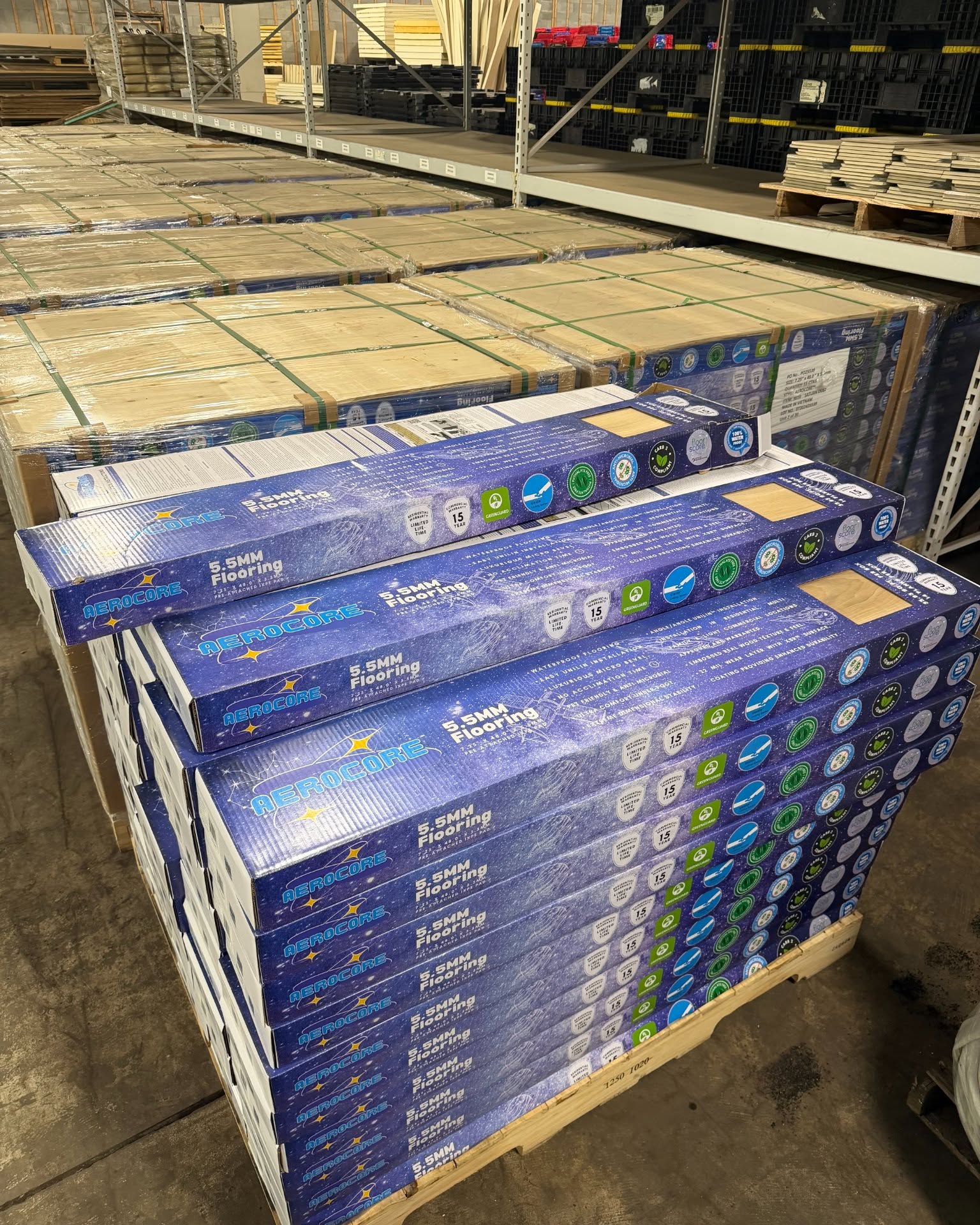 Haleigh Davis Facebook ad: Vinyl Plank Flooring, by the box