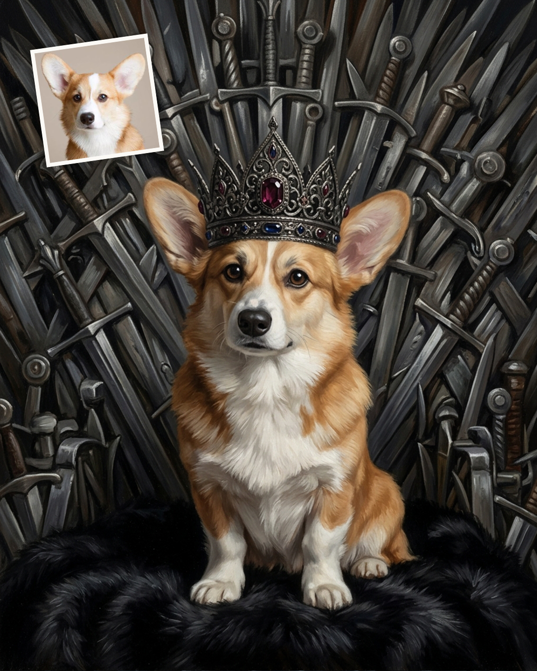 Turn Me Royal Facebook ad
