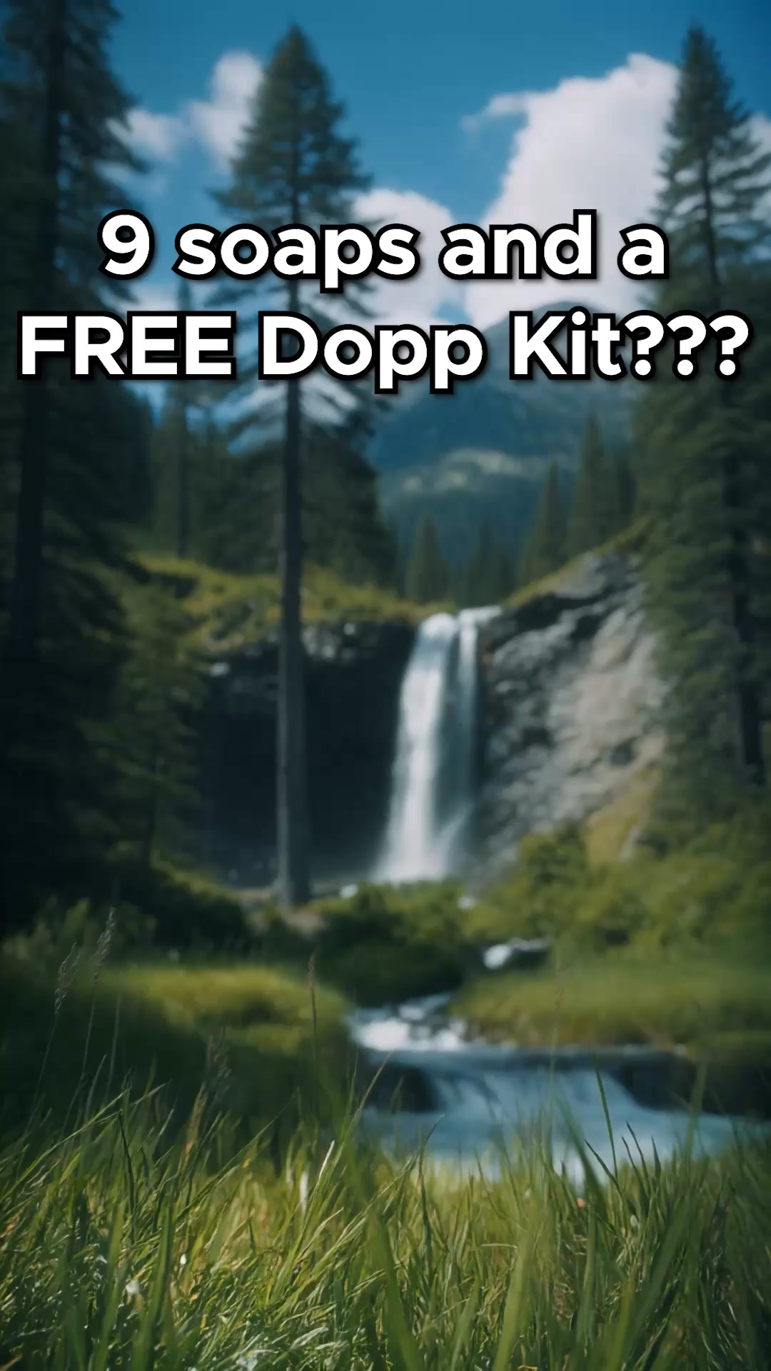 Dr. Squatch Facebook ad: FREE TOILETRY BAG + 39% OFF