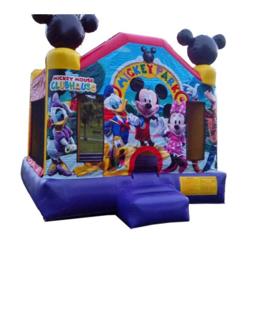Kylie Miller Facebook ad: Micky Mouse & Friends Bounce House FOR RENT!