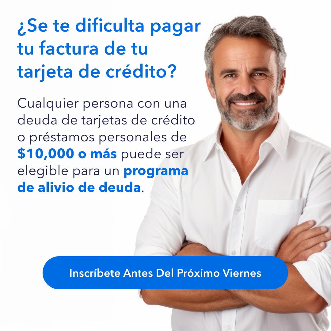 National Debt Relief Facebook ad