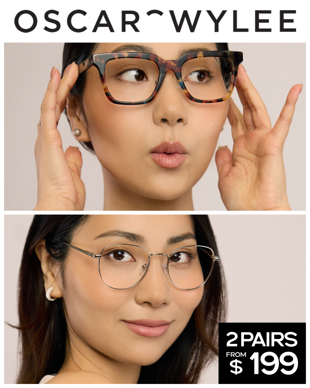 Oscar Wylee Eyewear Facebook ad