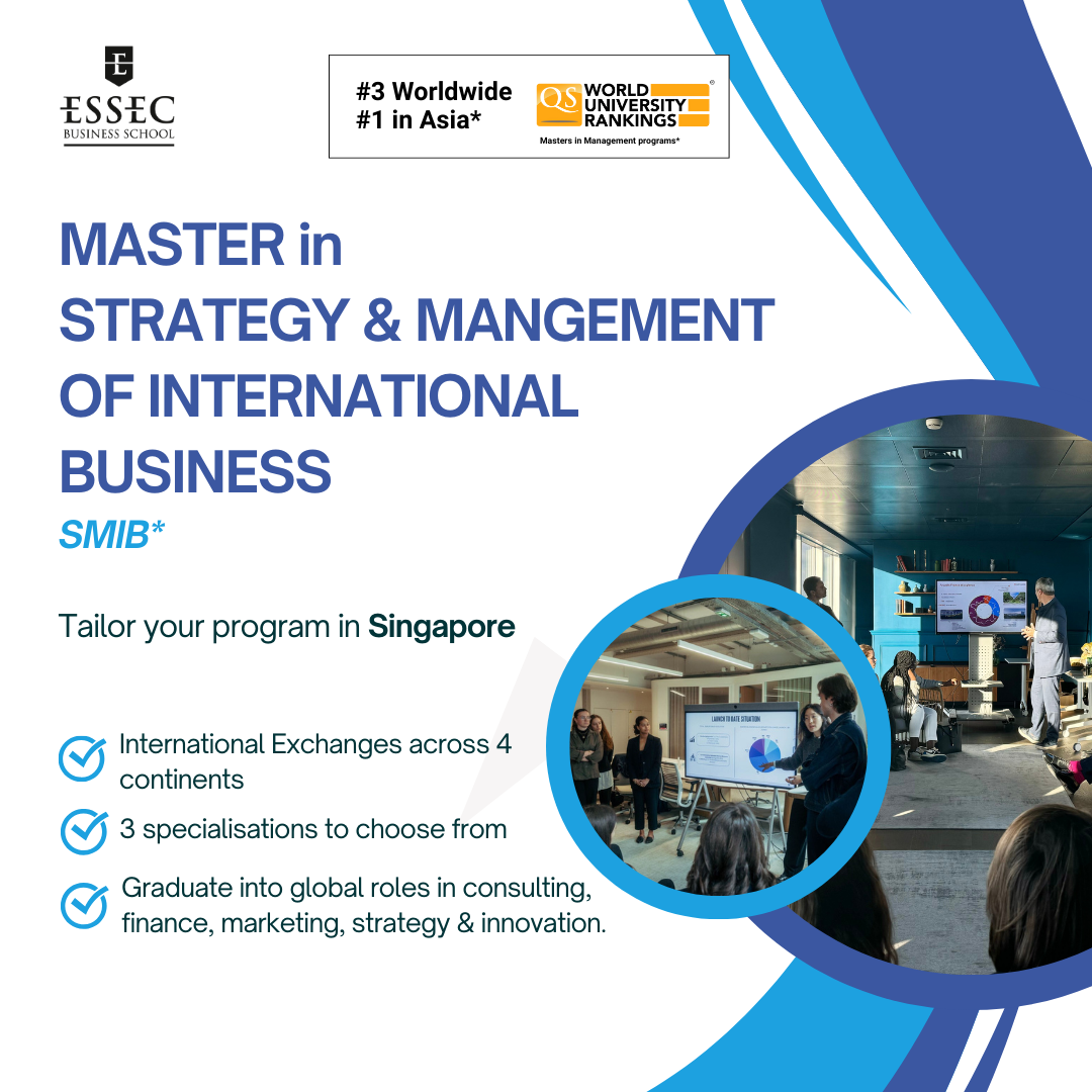 ESSEC Asia-Pacific Facebook ad