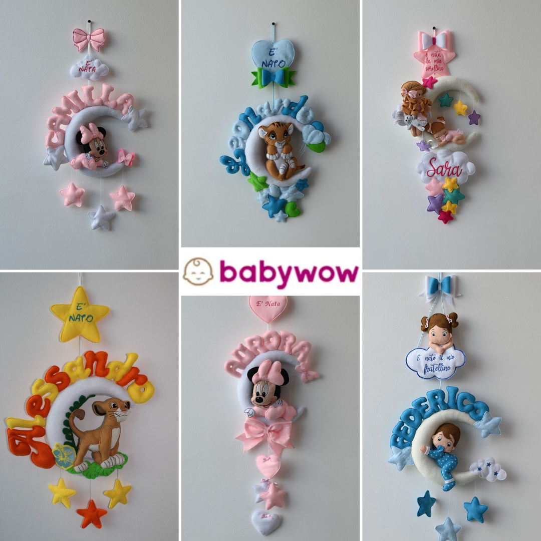 Babywow Facebook ad: Fiocchi Nascita Personalizzati BabyWoW!
