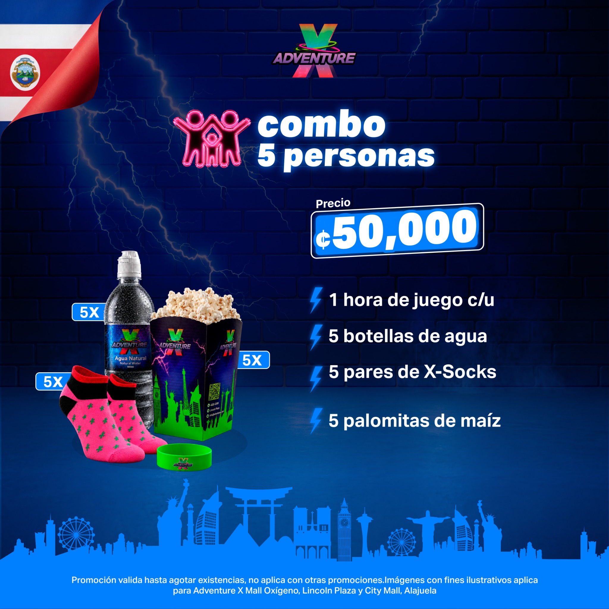 Adventure X Costa Rica Facebook ad