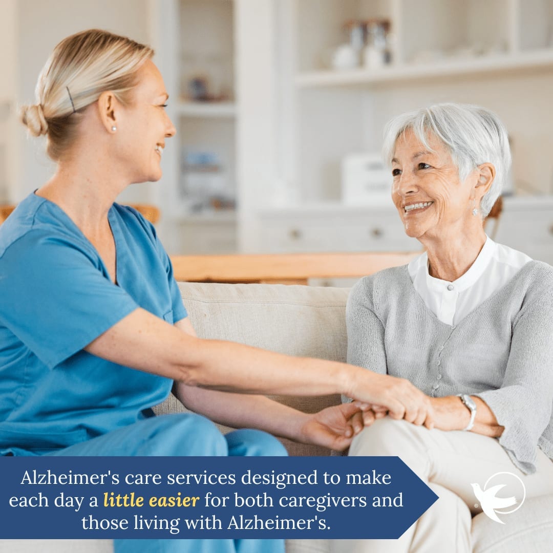 Visiting Angels Facebook ad: In-Home Care Tailored to Your Loved One’s Needs