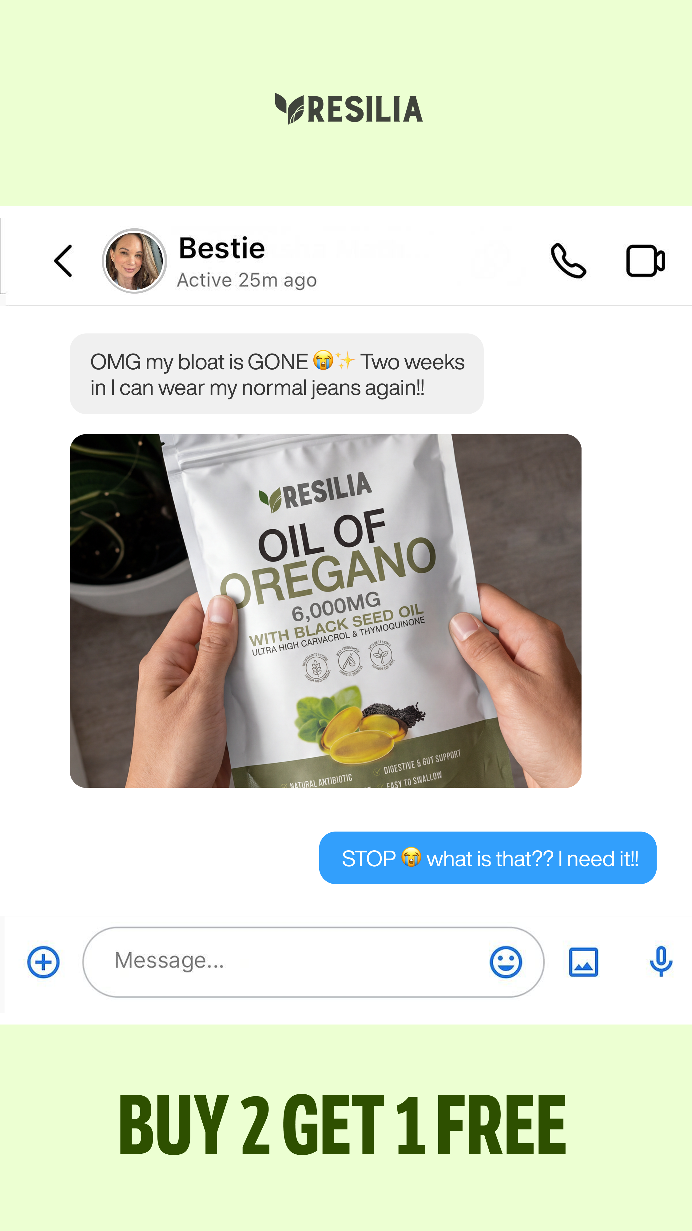 Resilia Facebook ad