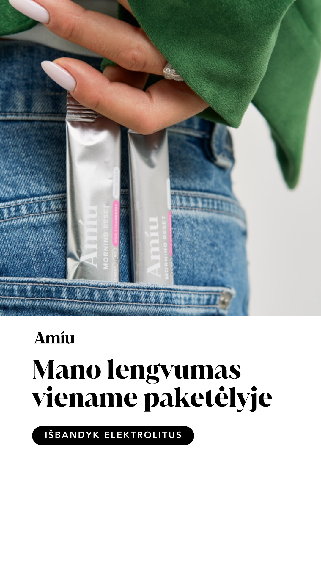 Amíu Facebook ad