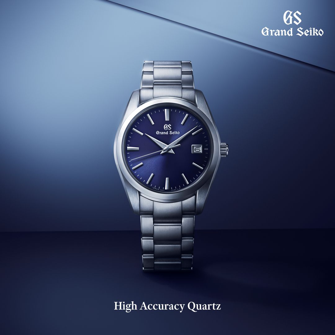 Grand Seiko India Facebook ad: Quartz timepieces from Grand Seiko reflect a deep…