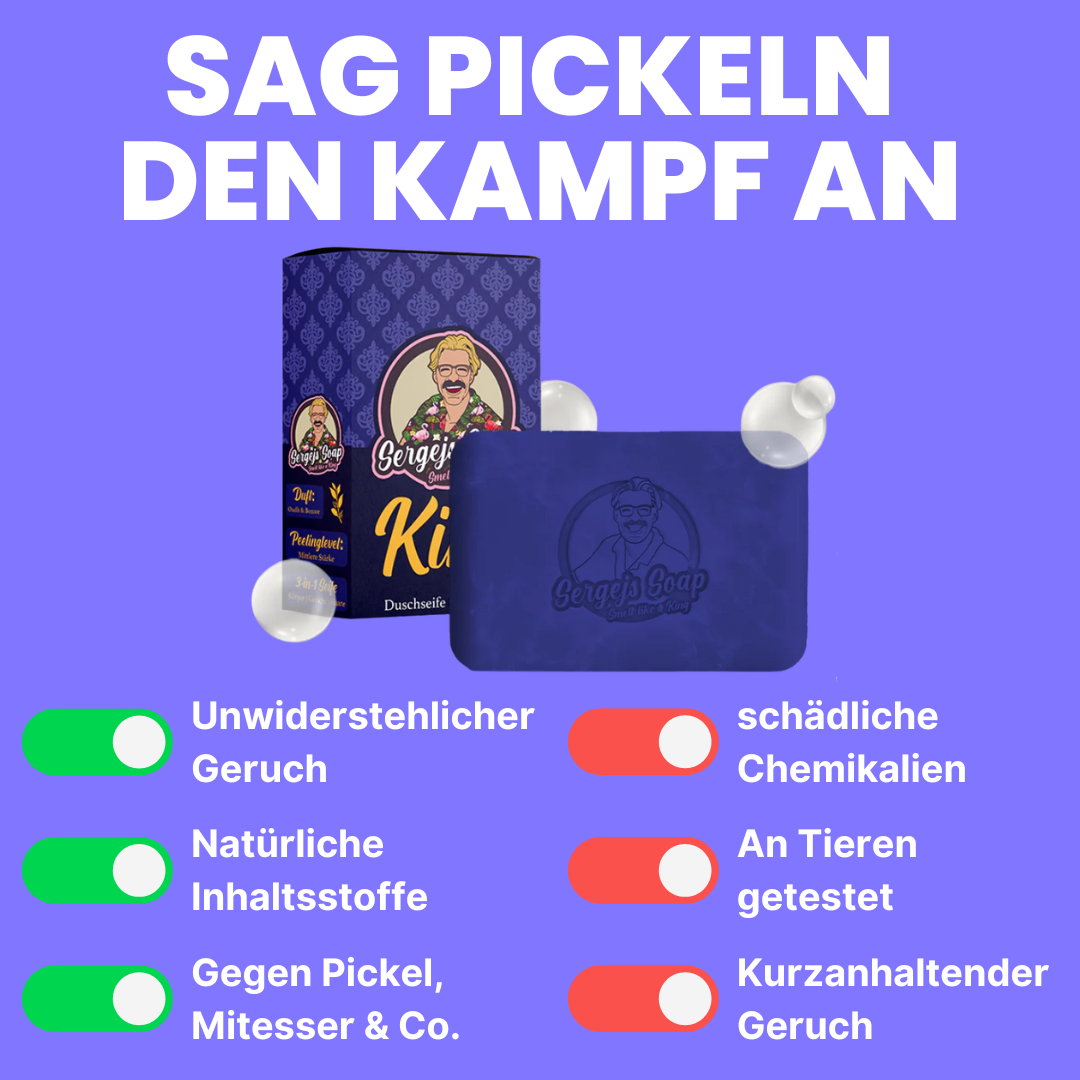 Sergej's Soap Facebook ad