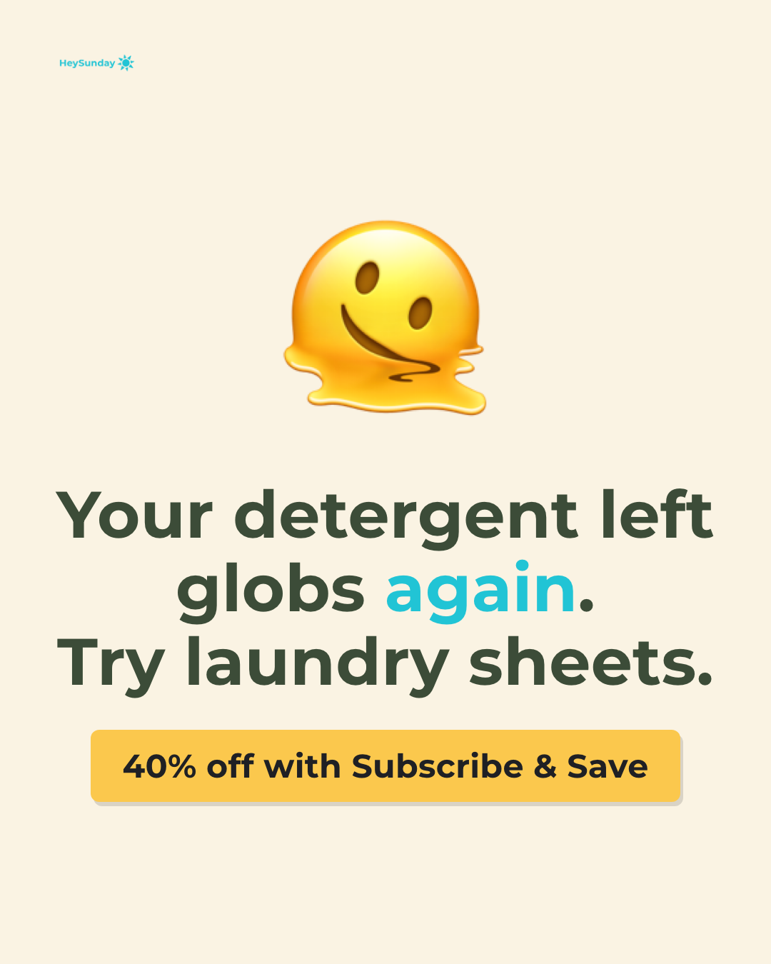 HeySunday Facebook ad