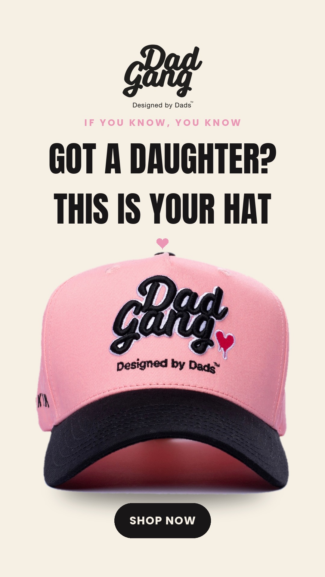 Dad Gang Co. Facebook ad