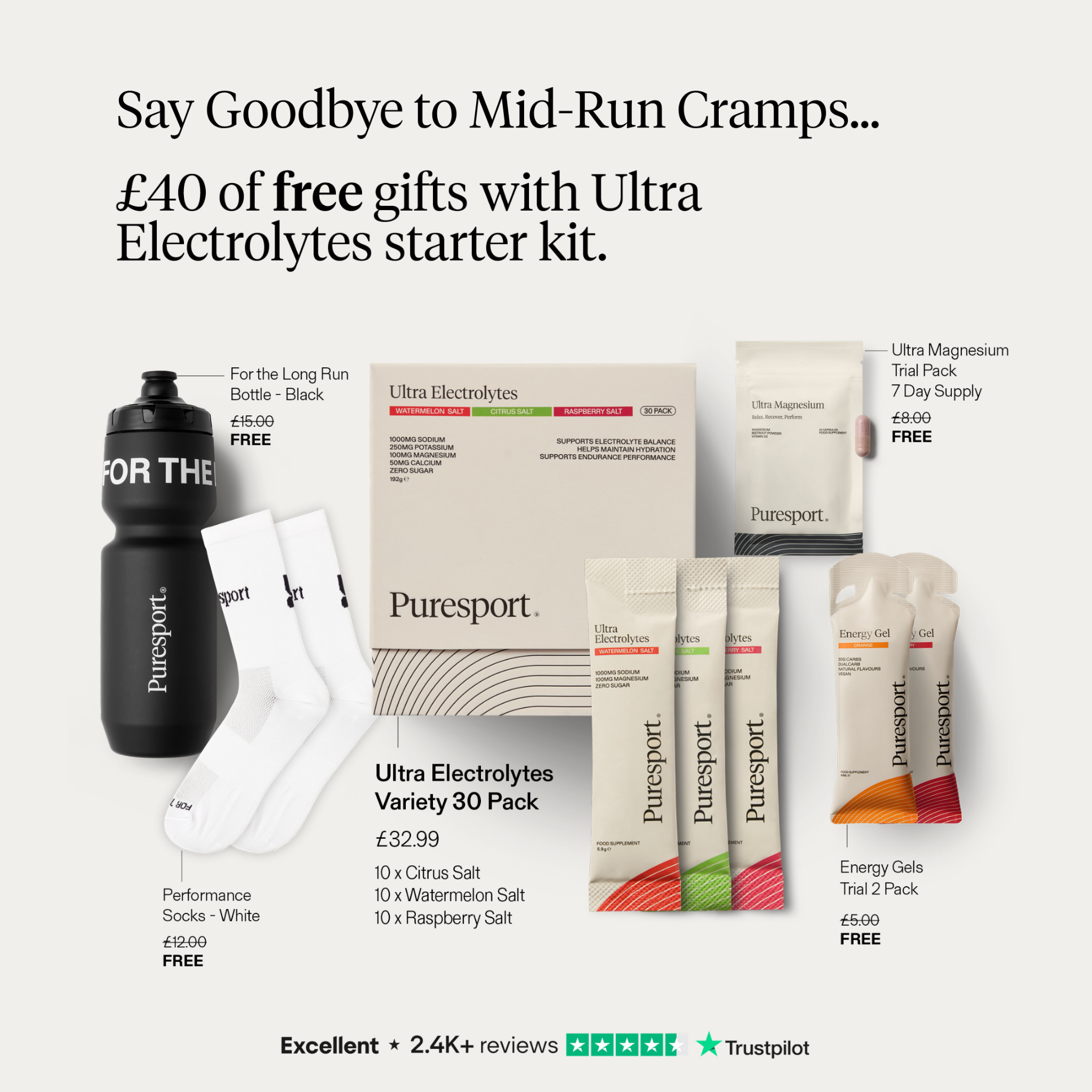 Puresport Facebook ad