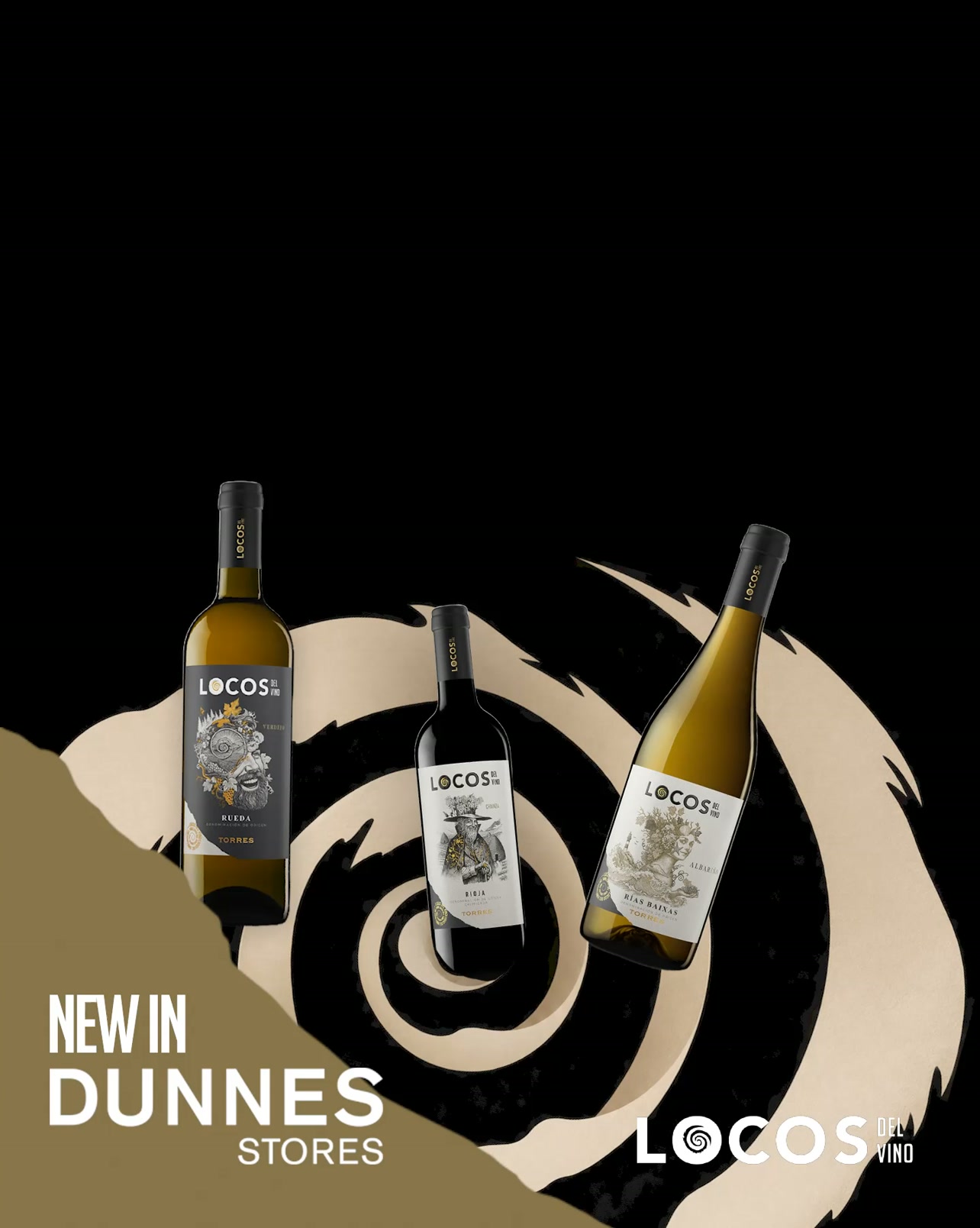 Somos locos del vino Facebook ad: Dublin, meet your new Spanish wines.