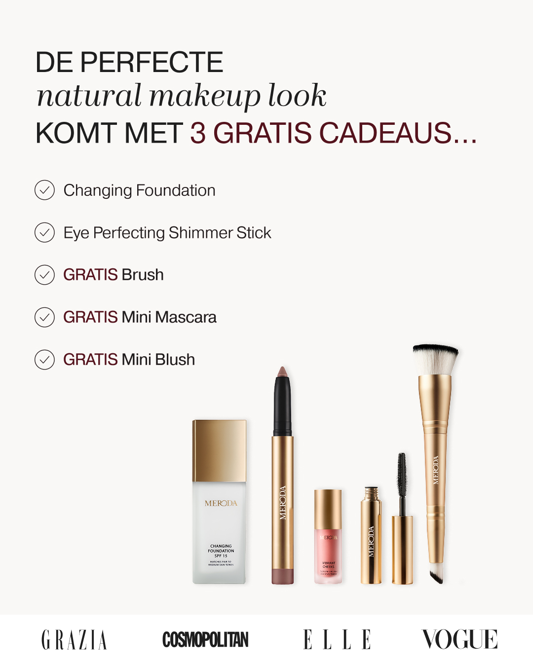 Korean Beauty Reviews Facebook ad: 2 bestsellers + 3 gratis cadeaus