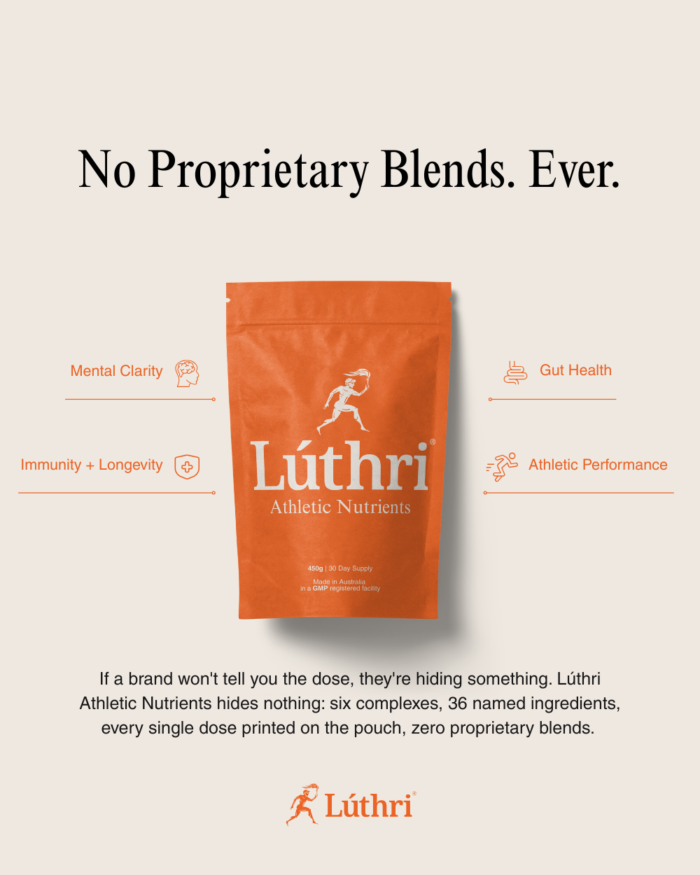 Lúthri Athletics Facebook ad