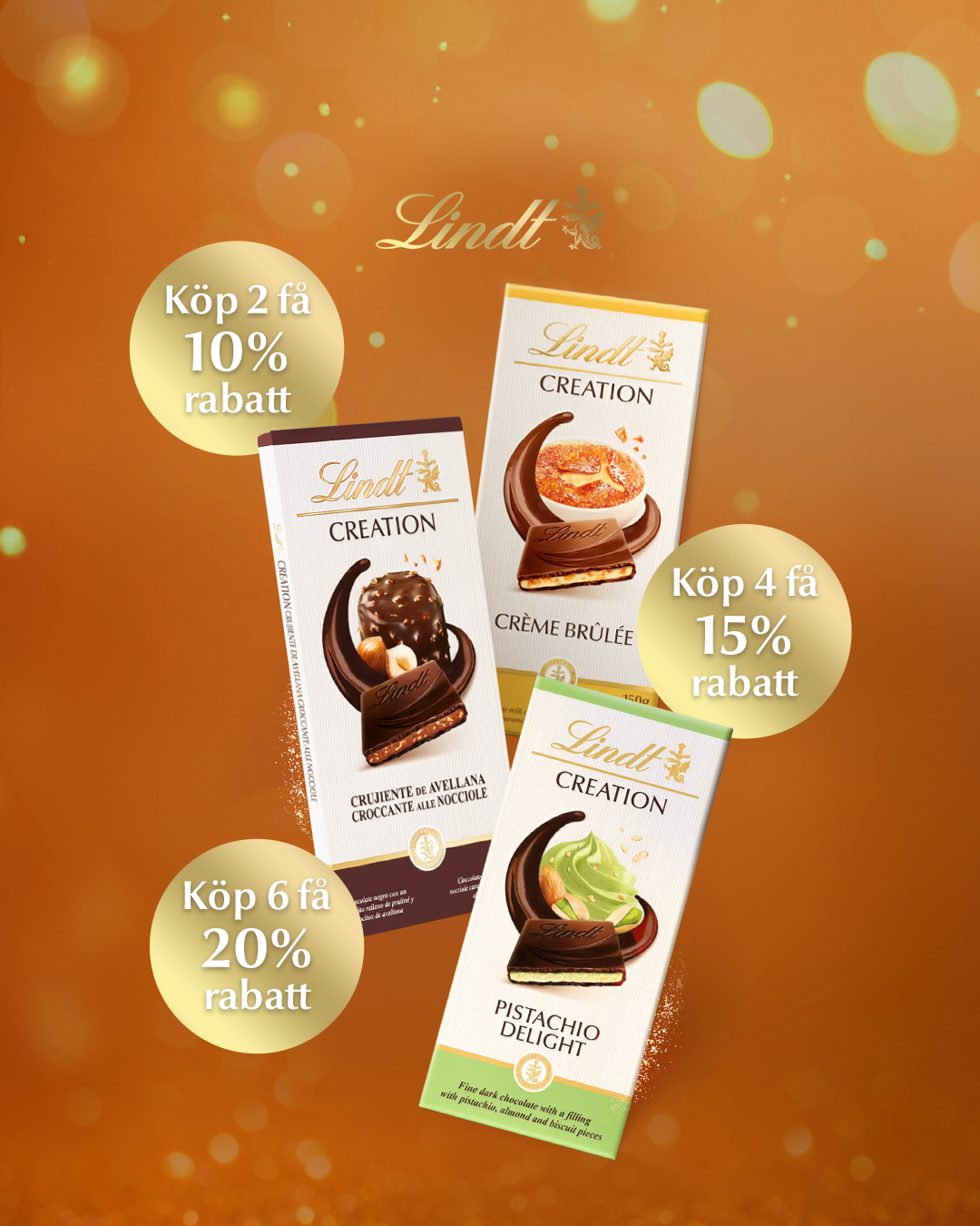 Lindt Facebook ad