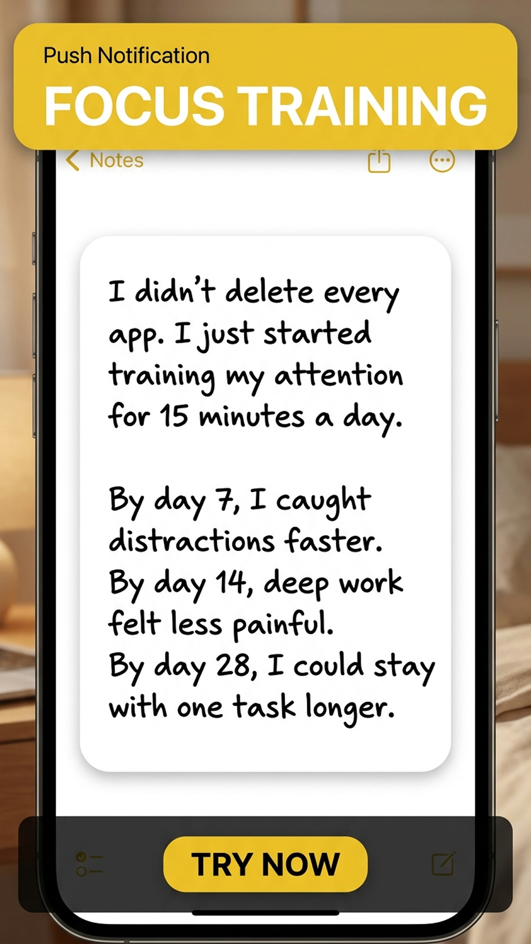 Impulse: Brain Training & Self-Discovery Facebook ad