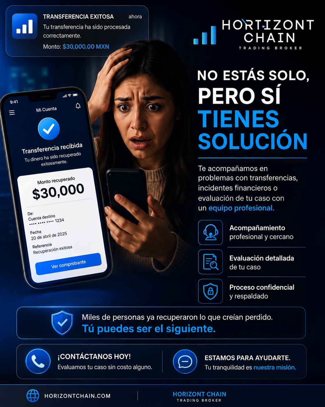 Horizont Chain Facebook ad
