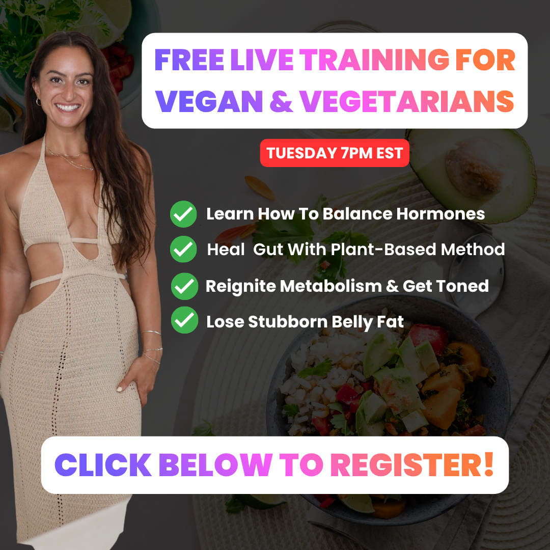 Planta By Gia Facebook ad: Free Live Training: Plant-Based Weight Loss for Menopause