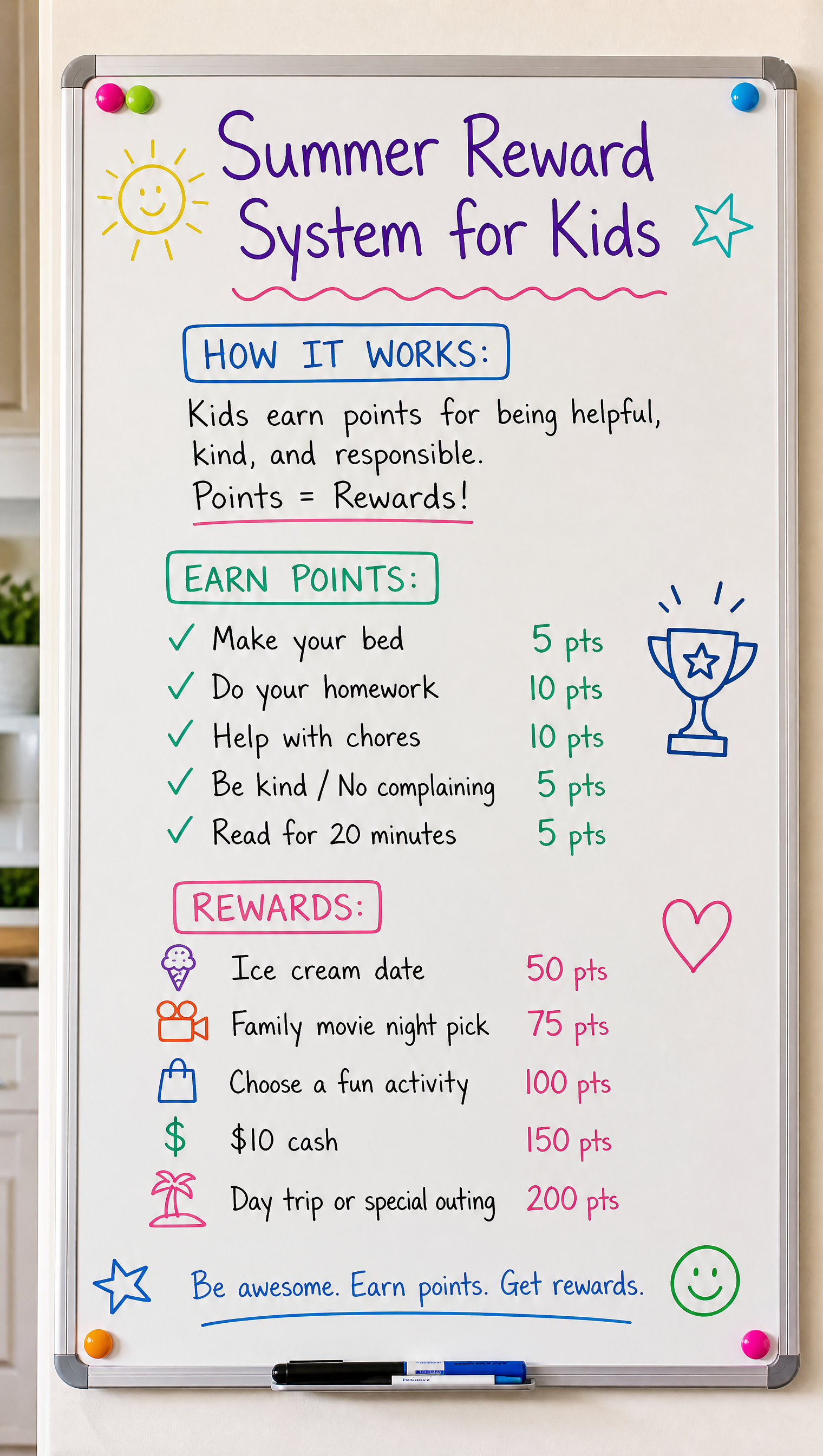 ChoreReward Facebook ad