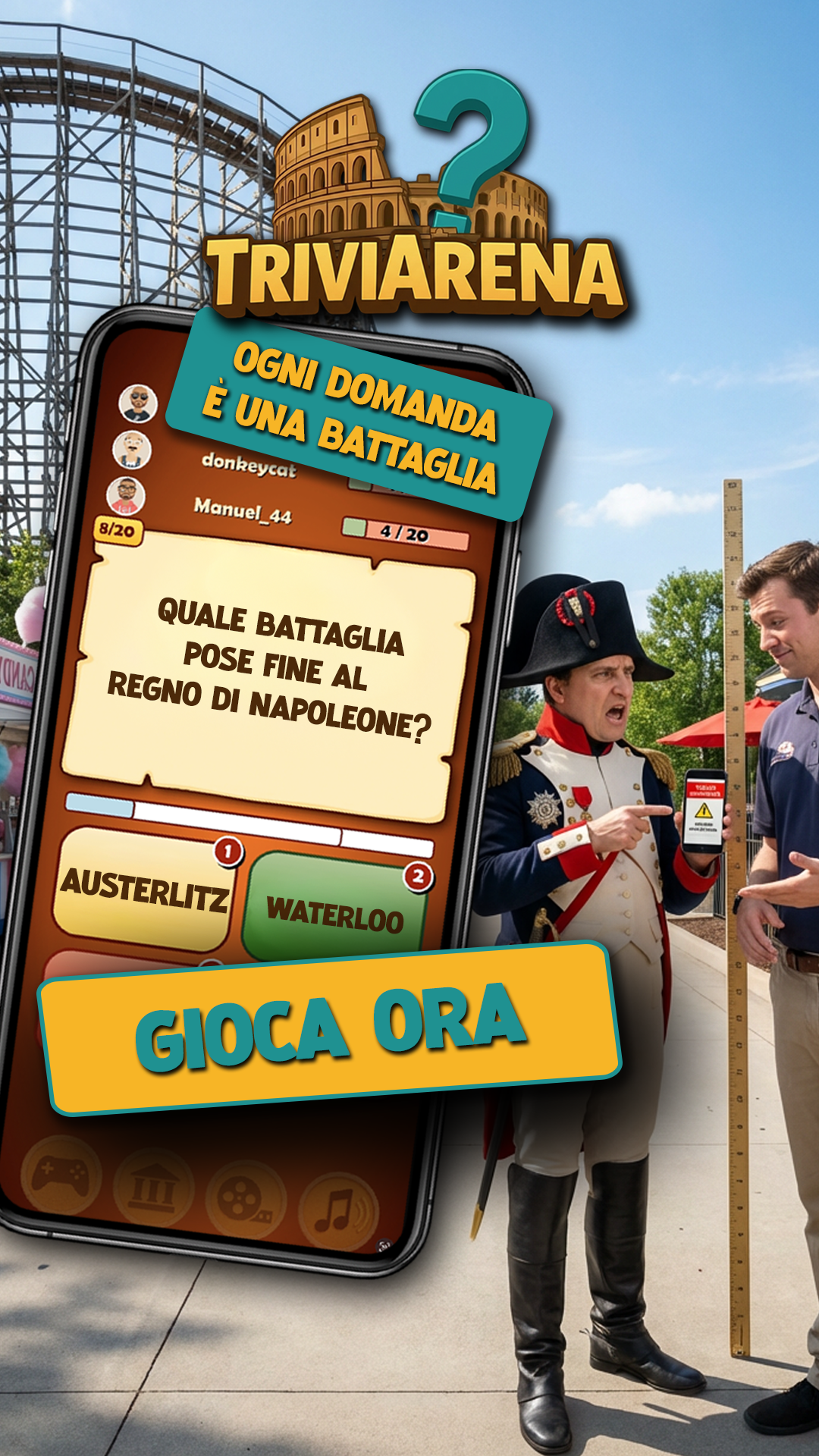 Triviarena Facebook ad