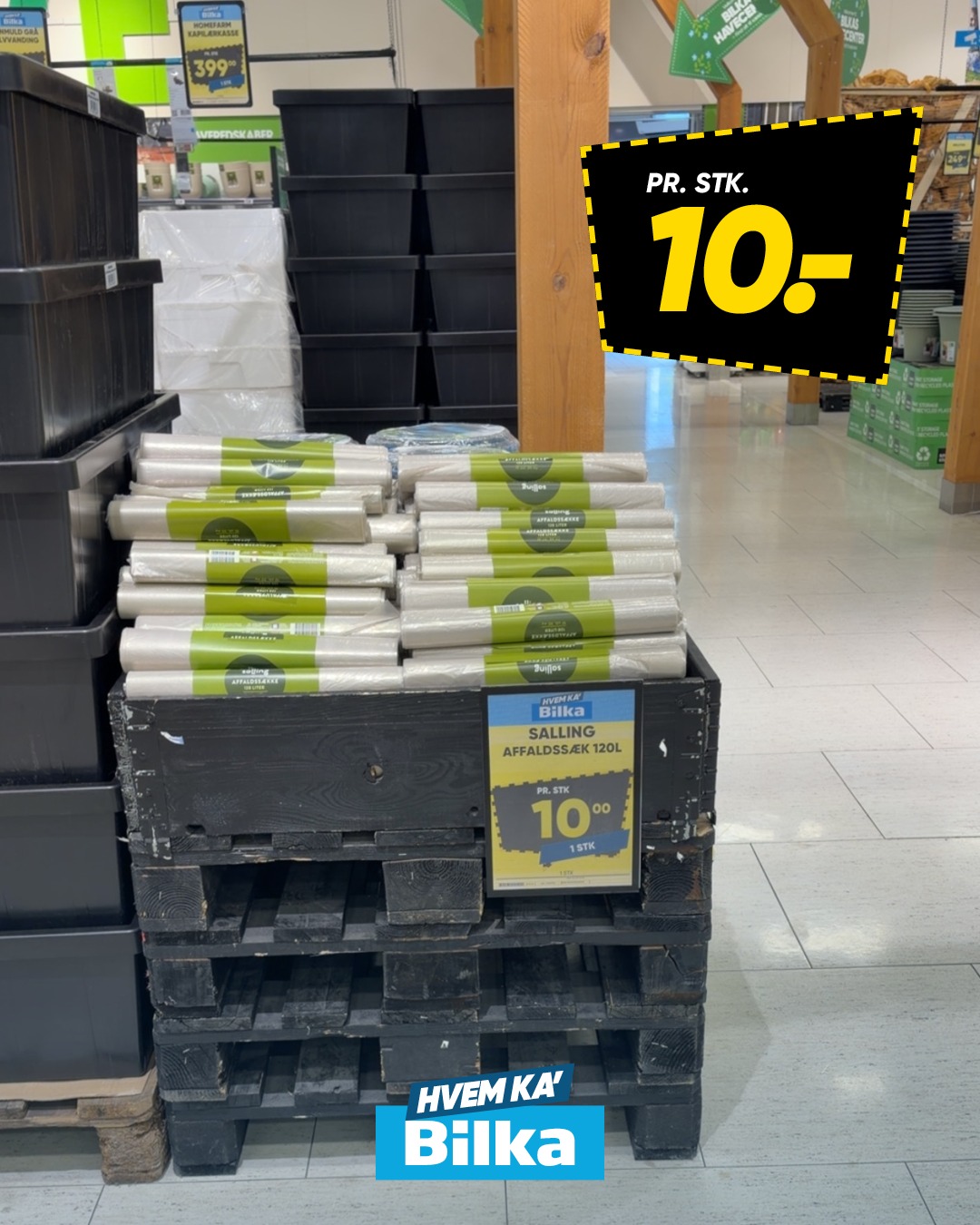 Bilka Facebook ad: Se mere i avisen