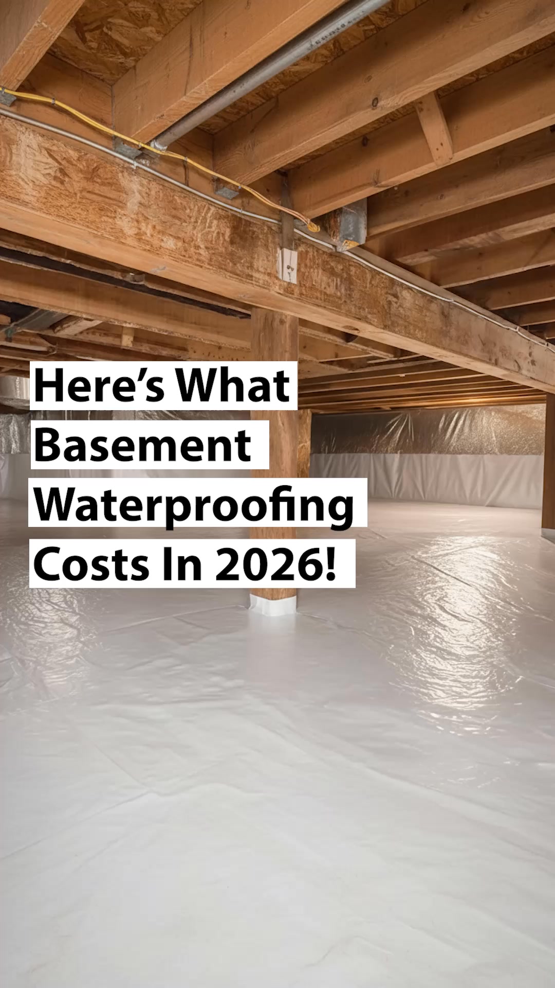 HomeBuddy.com Facebook ad: What Basement Waterproofing Should Cost