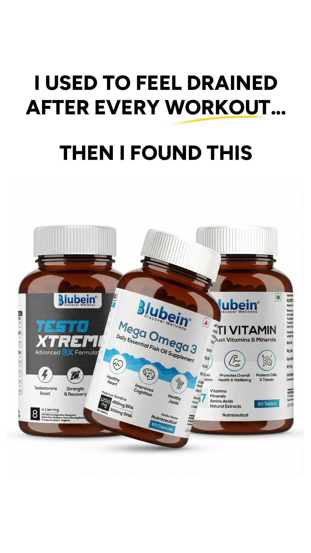 BluBein Facebook ad