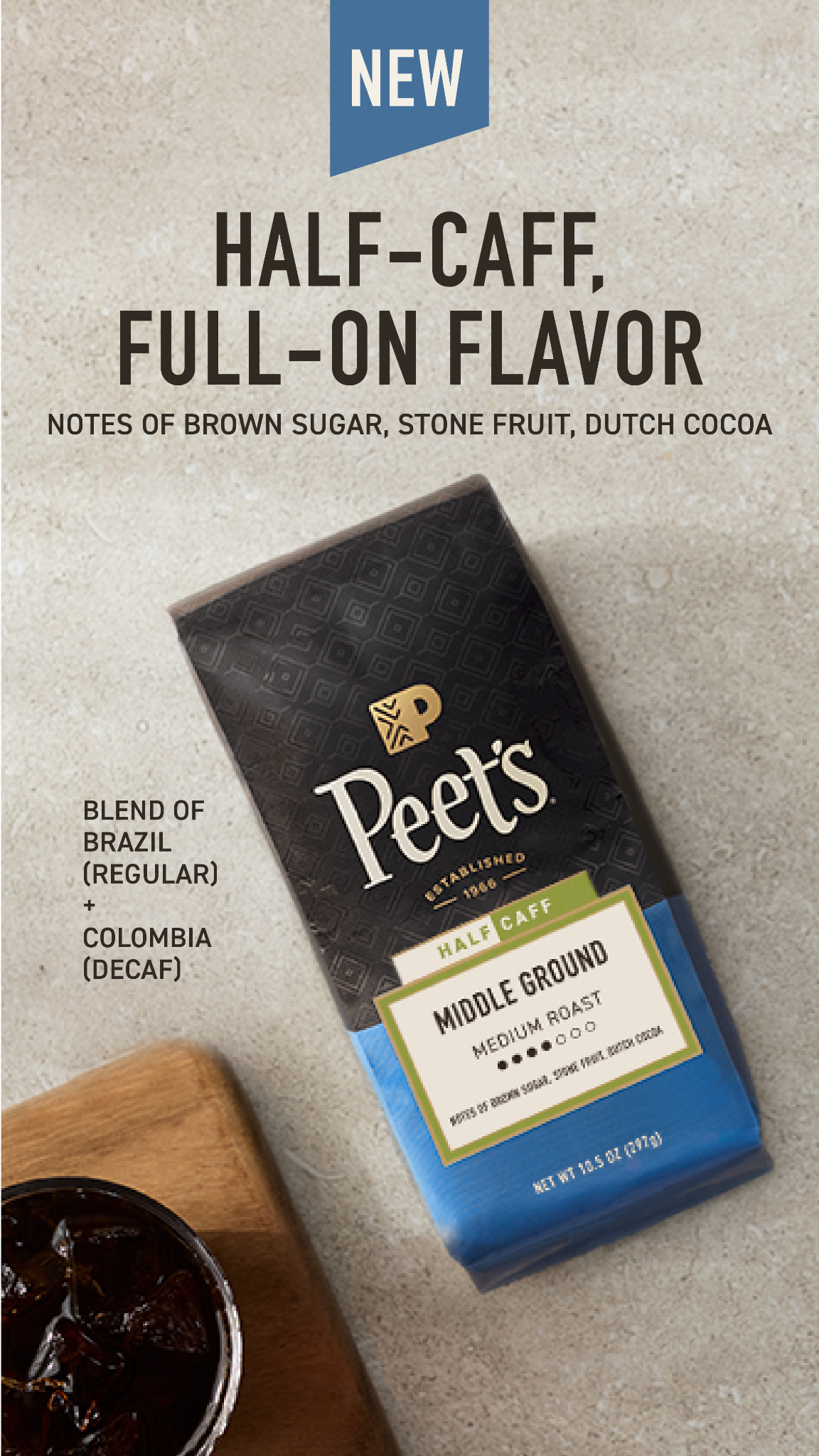 Peet's Coffee Facebook ad