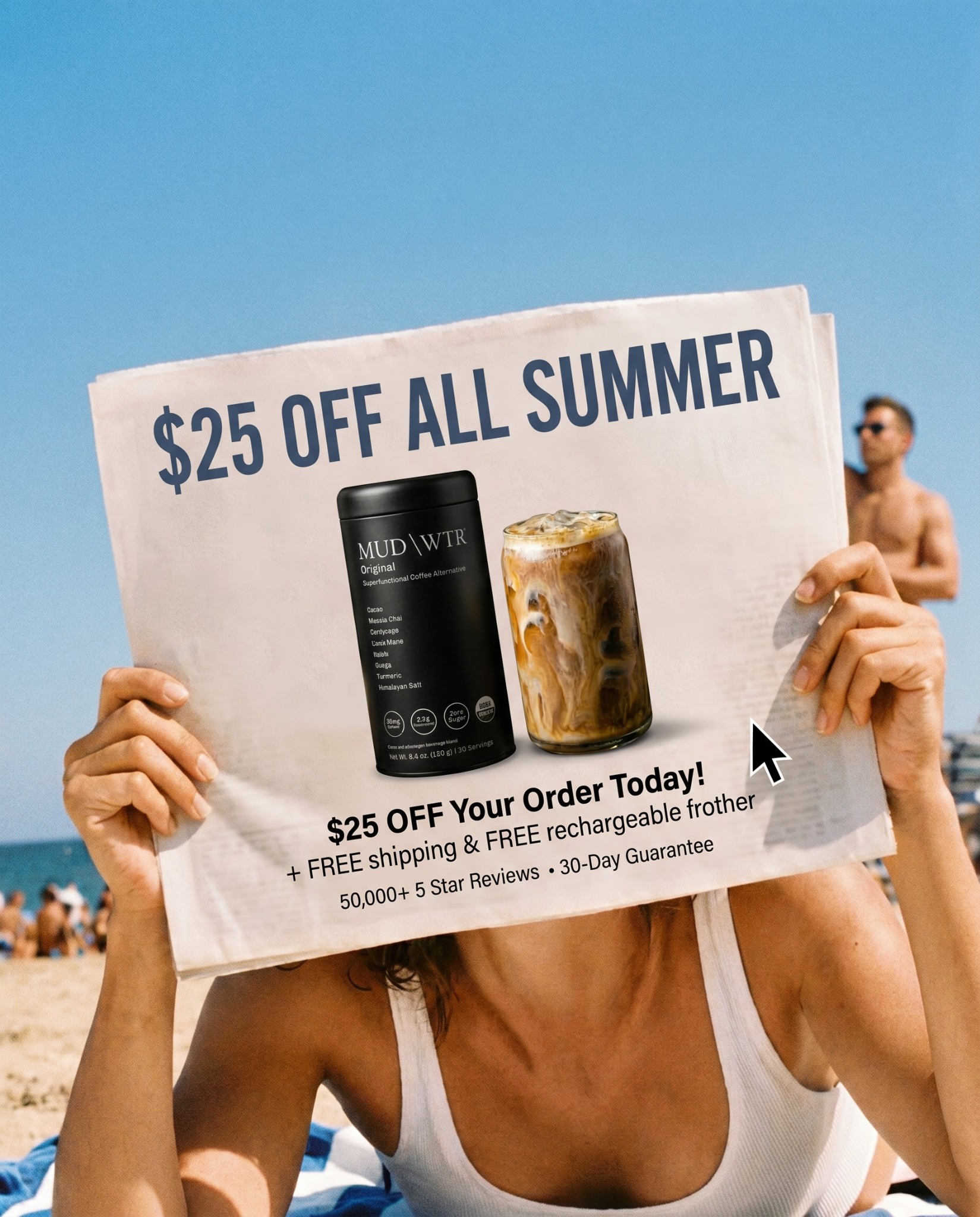 MUD\WTR Facebook ad