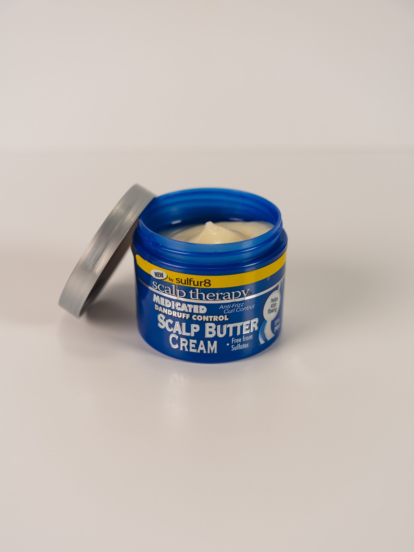 Sulfur8 Facebook ad: Sulfur8 Scalp Therapy products work together to fight…