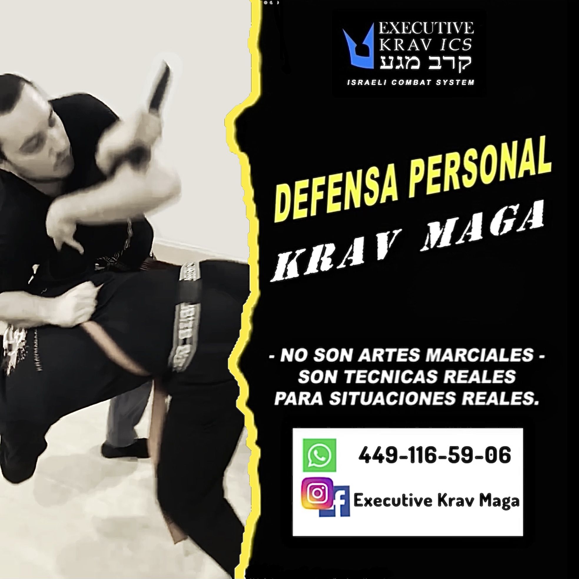 Executive Krav Maga Facebook ad