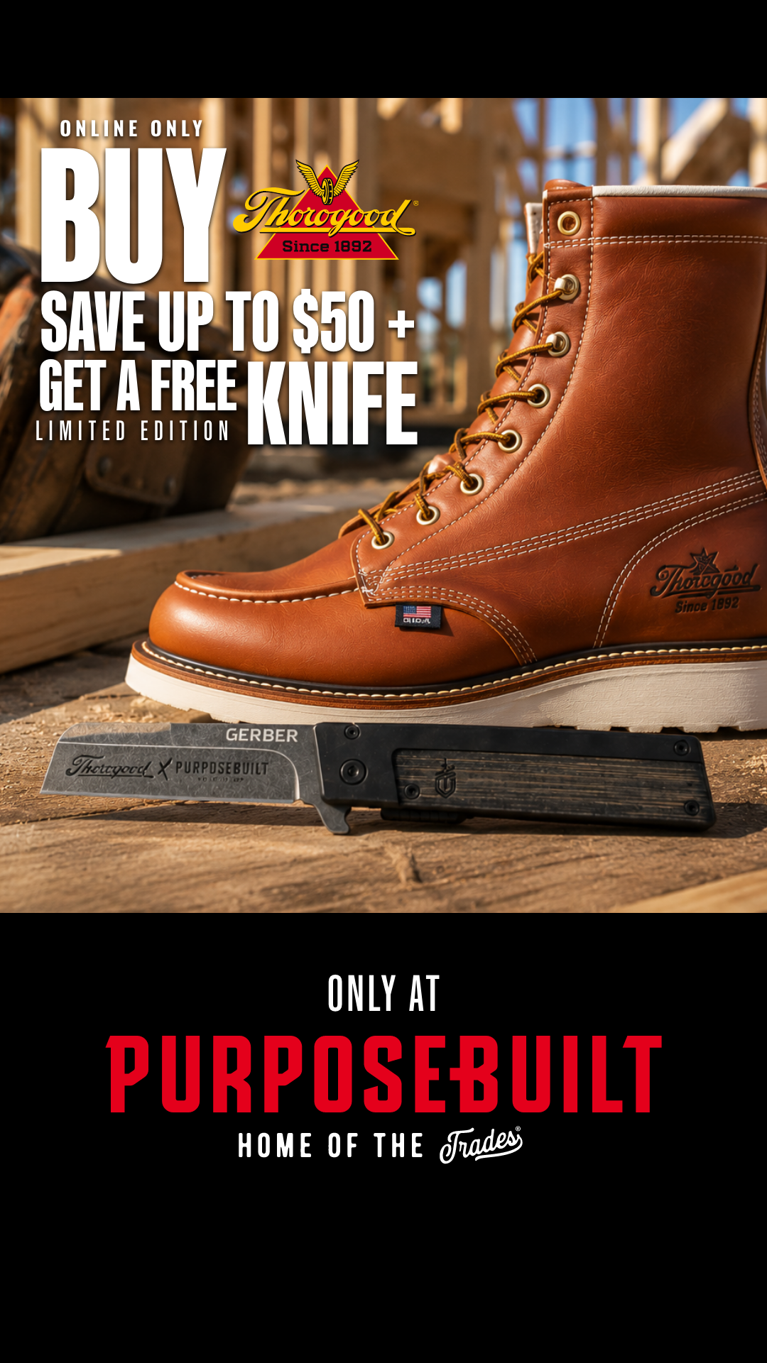 Purpose-Built Trade Co. Facebook ad from Jun 7, 2026