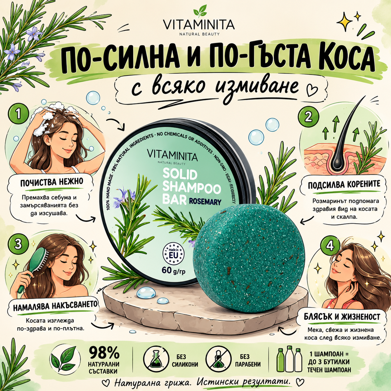 Vitaminita Natural Beauty Facebook ad