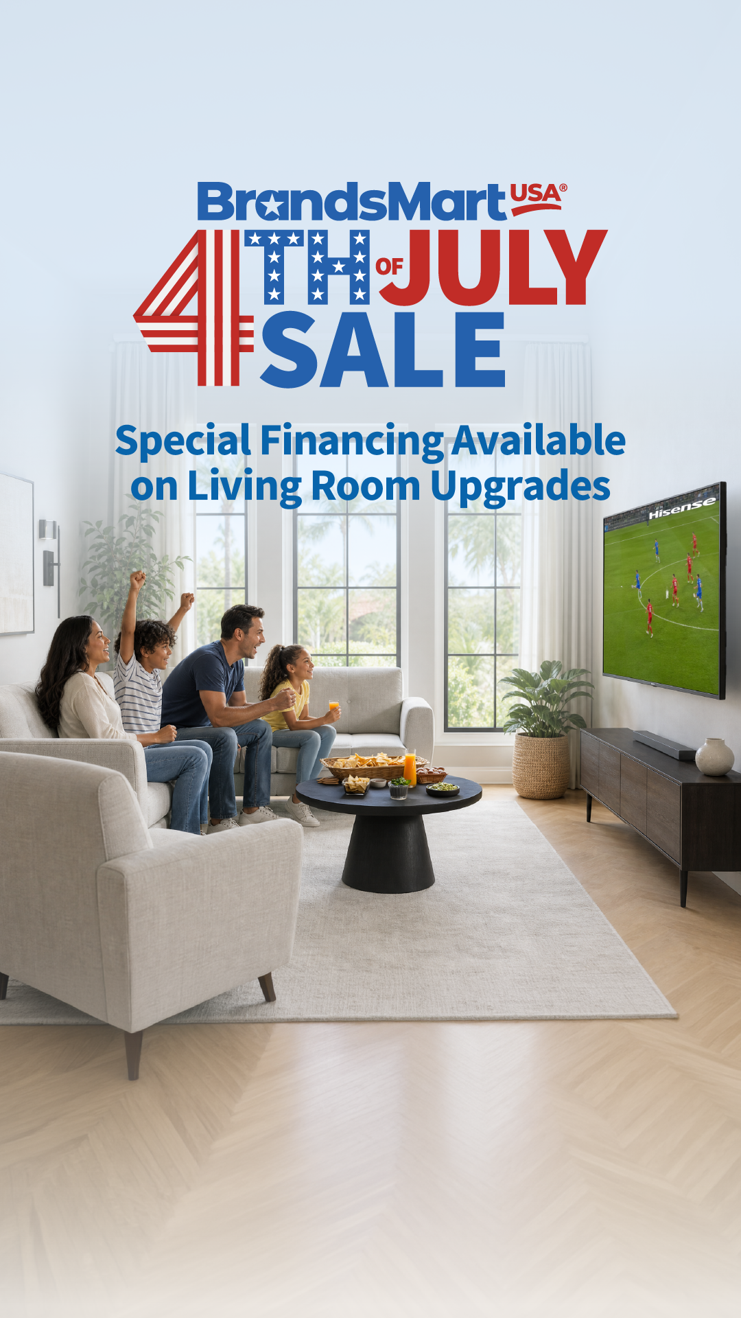 BrandsMart USA Facebook ad