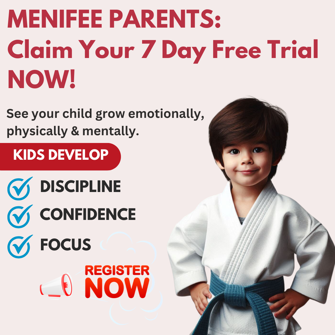 Total Impact Martial Arts Facebook ad: Give Your Child the Gift of Confidence & Discipline
