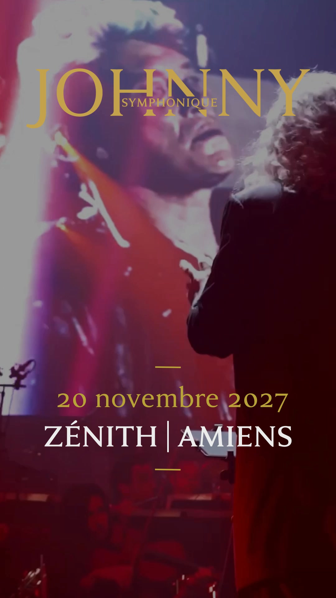 Johnny Symphonique Tour - Officiel Facebook ad: L’histoire continue… En tournée dans toute la France…