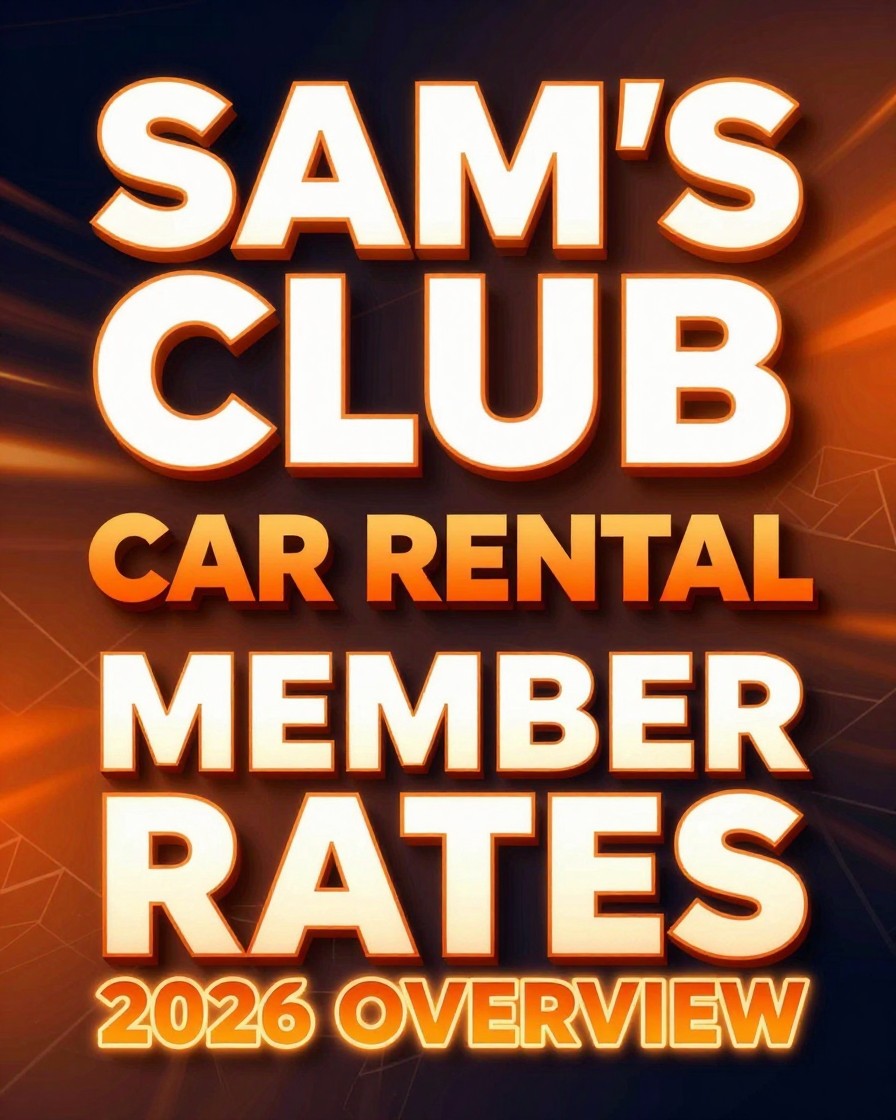 Loom & Lens Facebook ad: Sam's Club car rental member rates explained