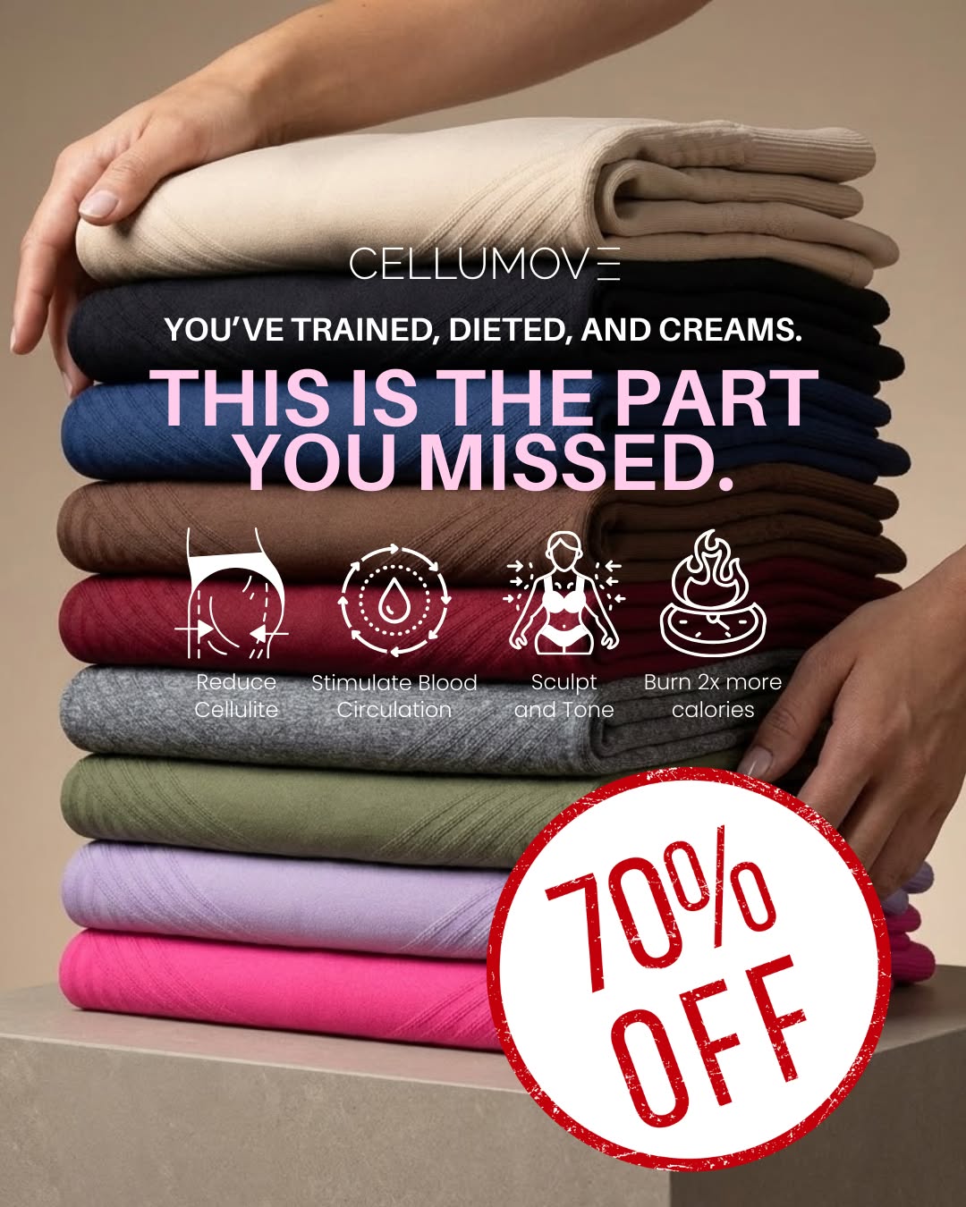 Cellumove Fitwear Facebook ad