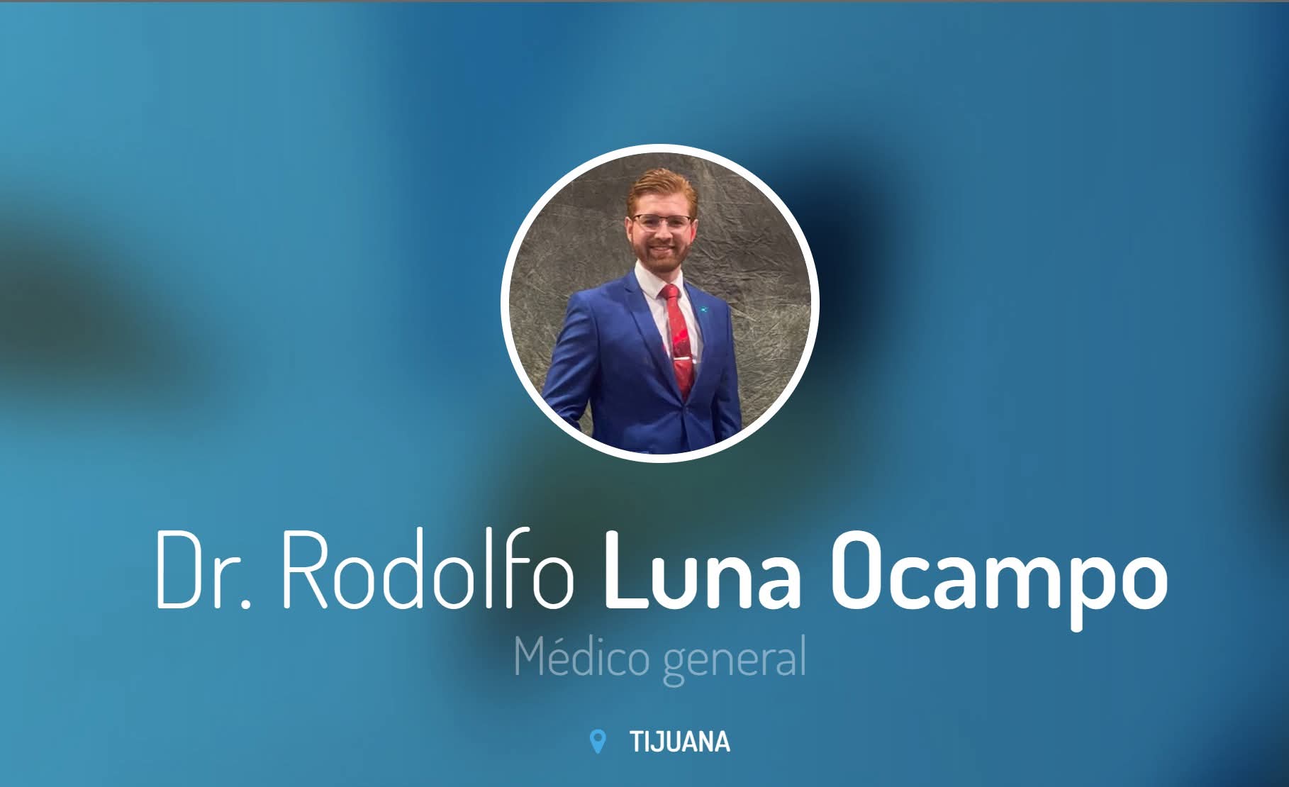 Dr. Rodolfo Luna Ocampo Facebook ad: El cuidado de su salud, consulta preventiva o…
